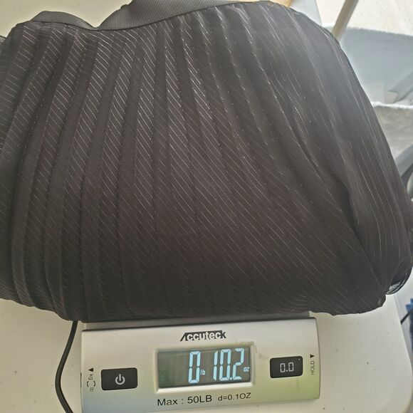 **NOT FOR SALE** Market Dress 10 Black Pleated Midi Lurex Sheer Coquette Fairy - Picture 15 of 15